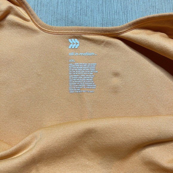 All in Motion Orange Tank Top - Picture 3 of 3